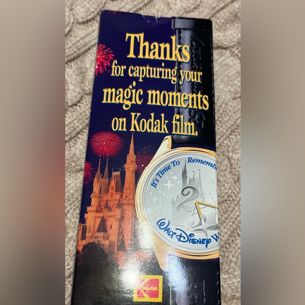 Disney 25th anniversary watch - never used. Still in box.